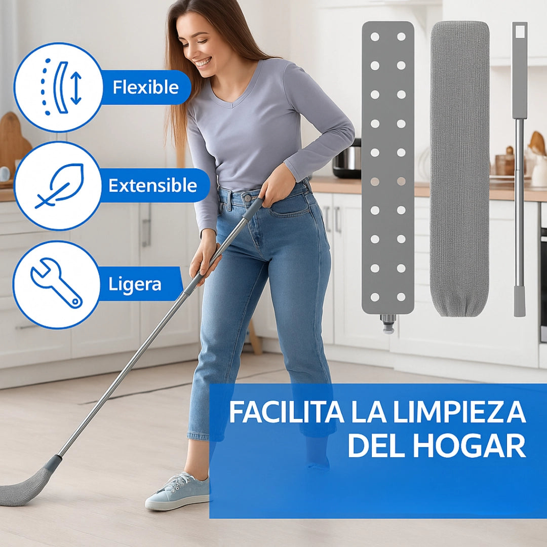 Mopa Ultraplana de Acceso Profundo - FlexMop